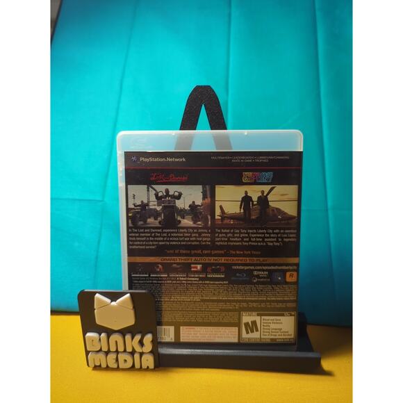 Grand Theft Auto: Episodes From Liberty City GTA (PlayStation 3, 2010) PS3 - Picture 2 of 6